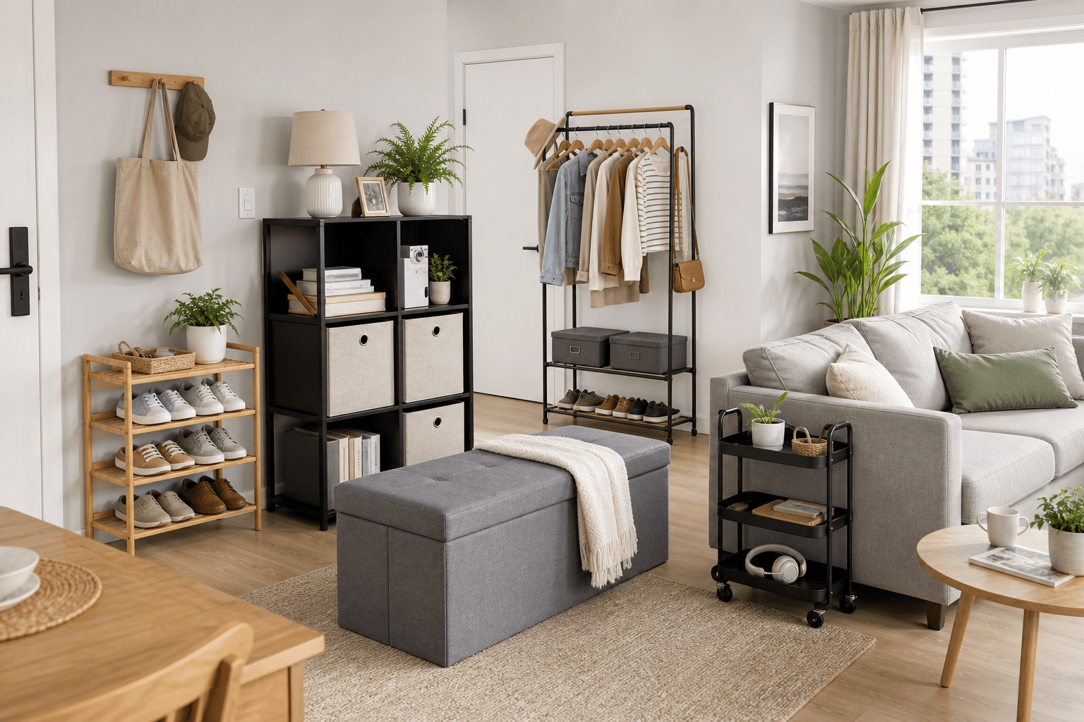 Aménager les petits espaces avec SONGMICS