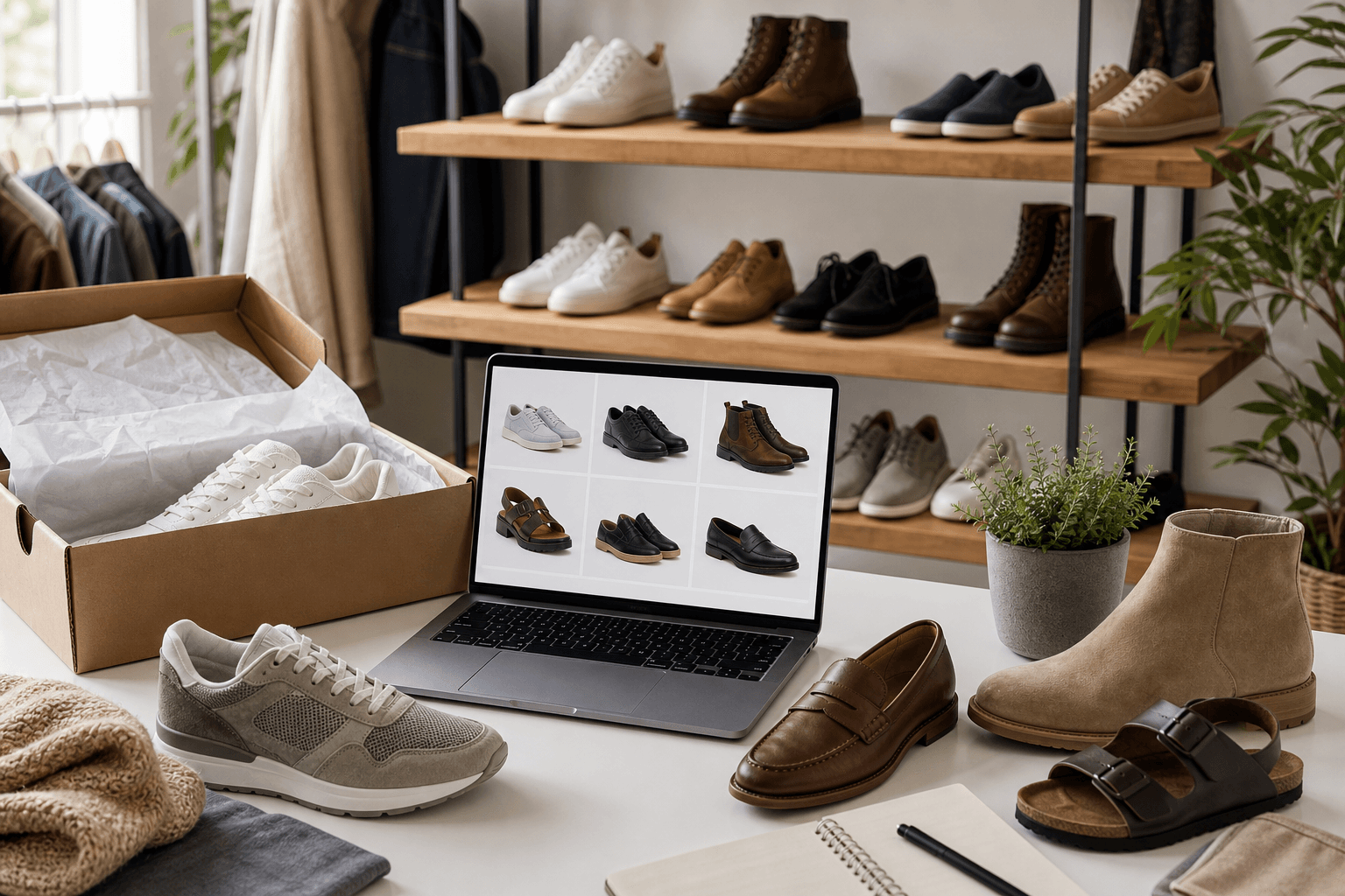 Schuhkauf online: Passform, Materialien und Stil