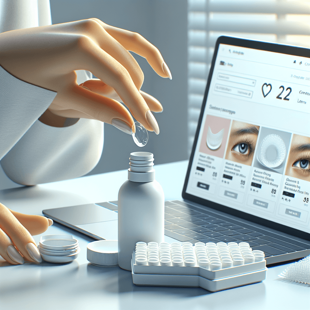 How to choose and buy contact lenses online in the UK